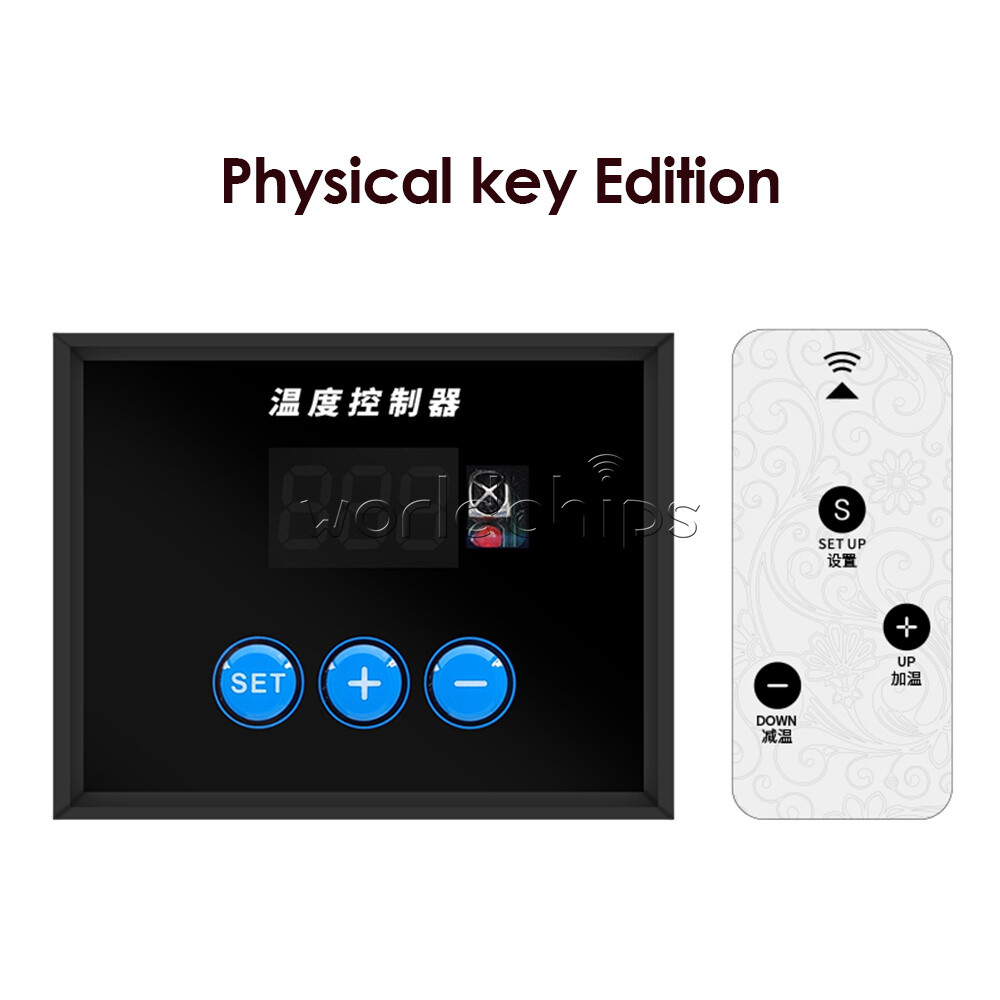 DC12V Digital Display Smart Thermostat Temperature Controller NTC10K Sensor A10S