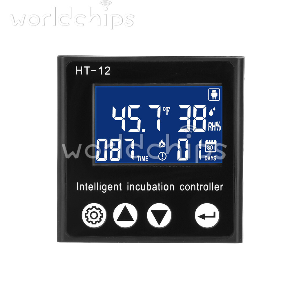 HT-12 LCD Temperature Humidity Controller Smart Incubator Temperature Controller