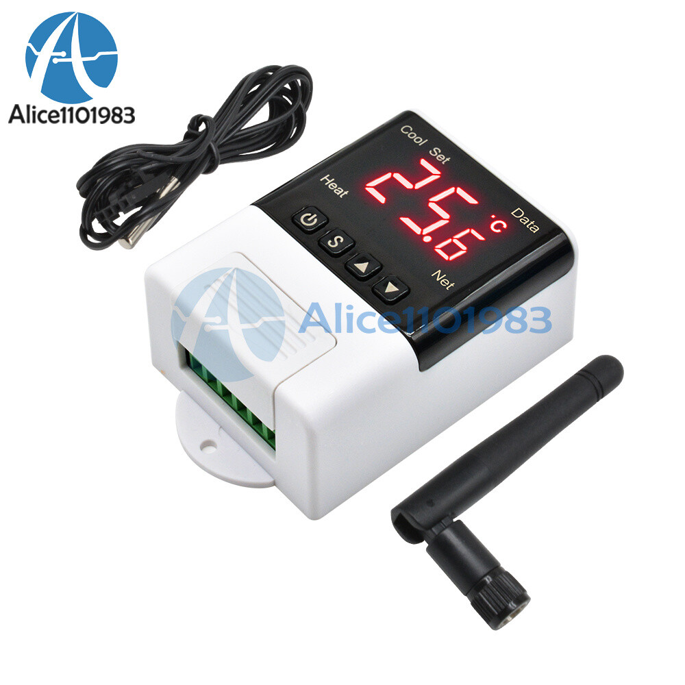 DTC1201 Digital Thermostat AC 110V-230V WiFi Intelligent Temperature Controller