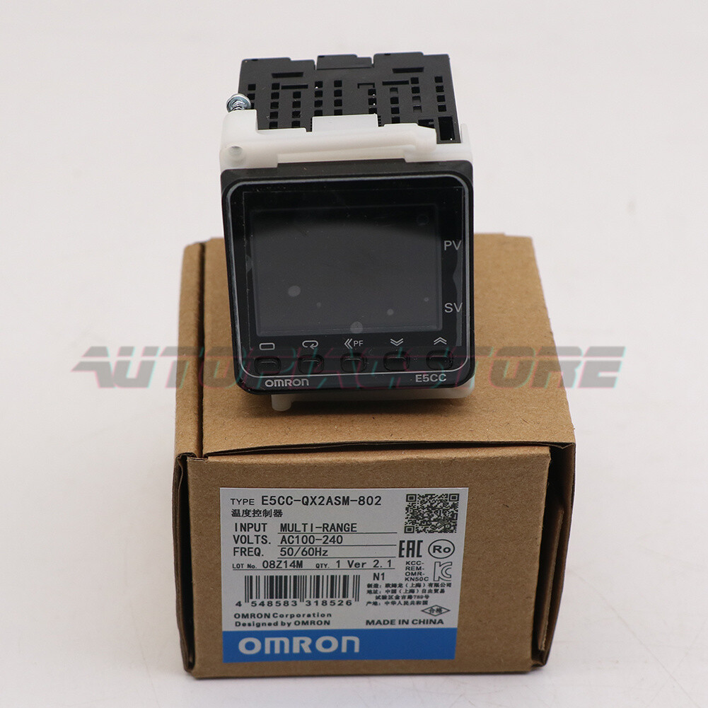 Omron E5CC-QX2ASM-802 Temperature Controller New E5CCQX2ASM802 1PCS