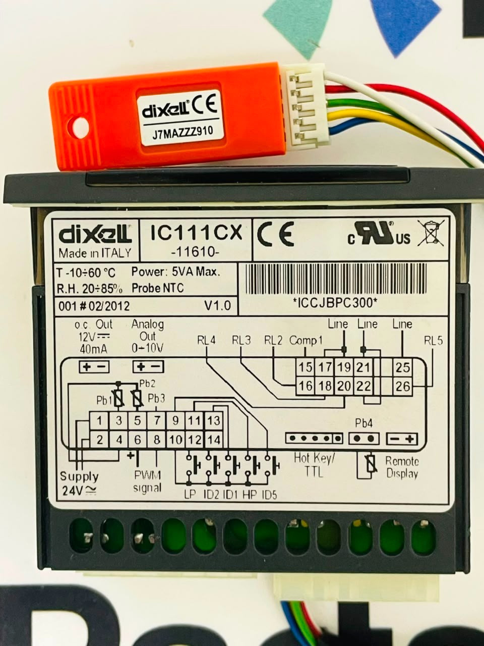 Dixell IC111CX-11610 HVAC/R Controller 24V AC/DC