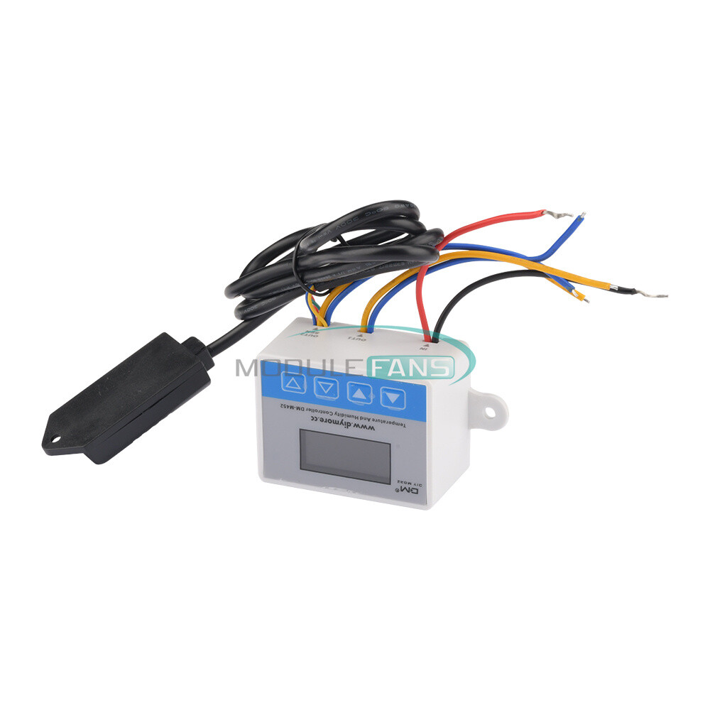 AC110-220V 10A Digital Thermostat Temperature Humidity Controller XH-M452