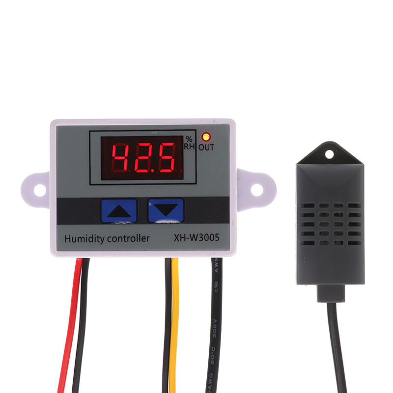 XH-W3005 AC 110V-220V Digital LED Humidity Controller Hygrometer Switch Sensor