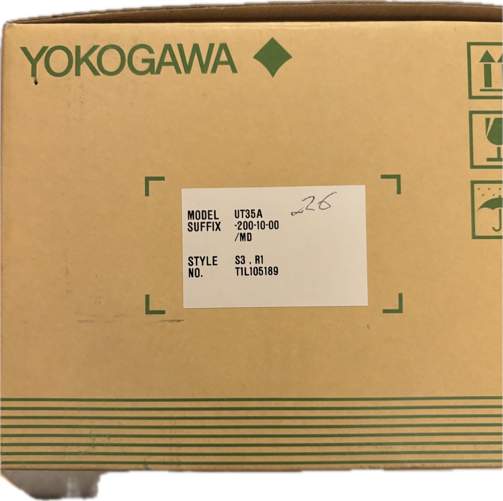 Brand New In Box Yokogawa UT35A-200-10-00/MD Digital Indicating Controller S3 RI