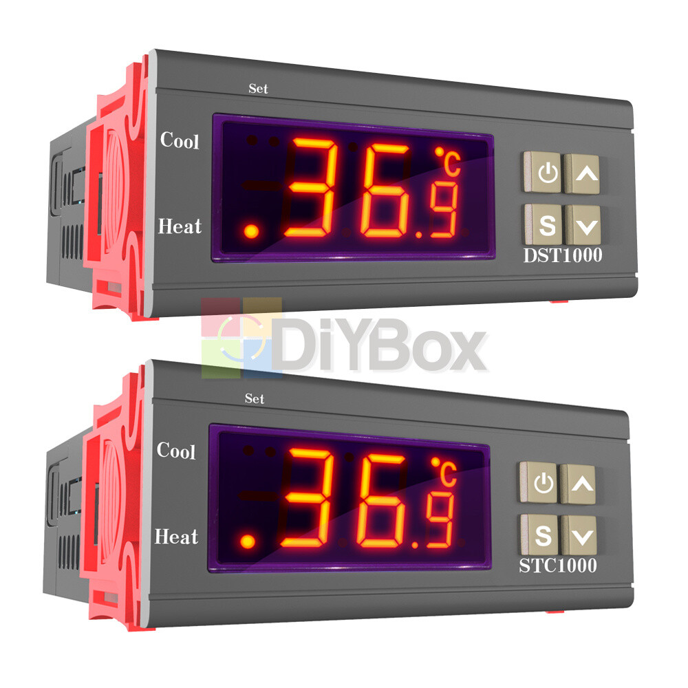 STC1000/DST1000 Digital DC12-72V Temperature Controller Thermostat Sensor Probe