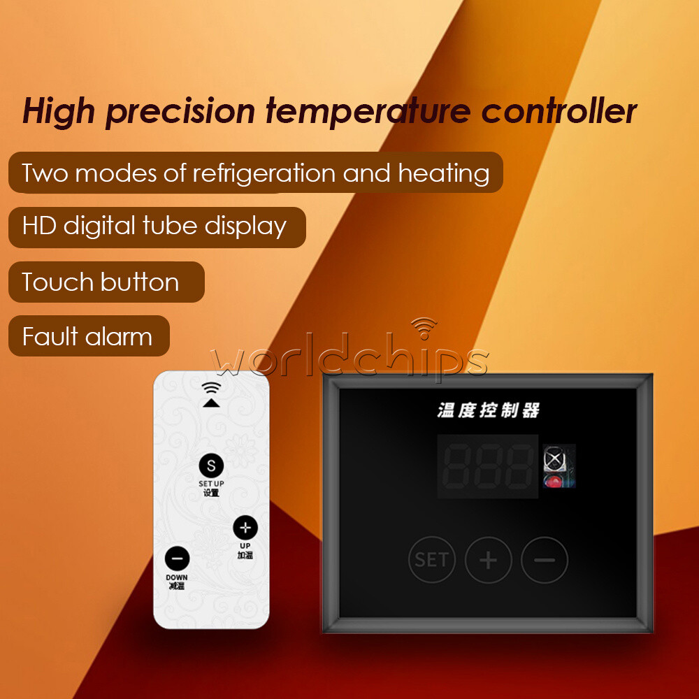 DC12V Digital Display Smart Thermostat Temperature Controller NTC10K Sensor A10S