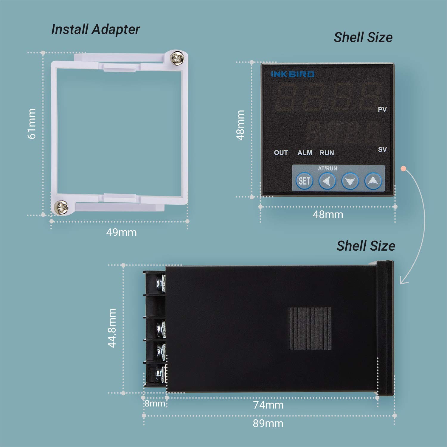 High Voltage Digital Temperature Controller Kit
