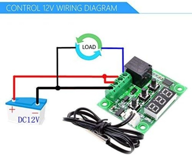 High-Accuracy 2 Pack W1209 DC Temperature Controllers – Intelligent & Waterproof