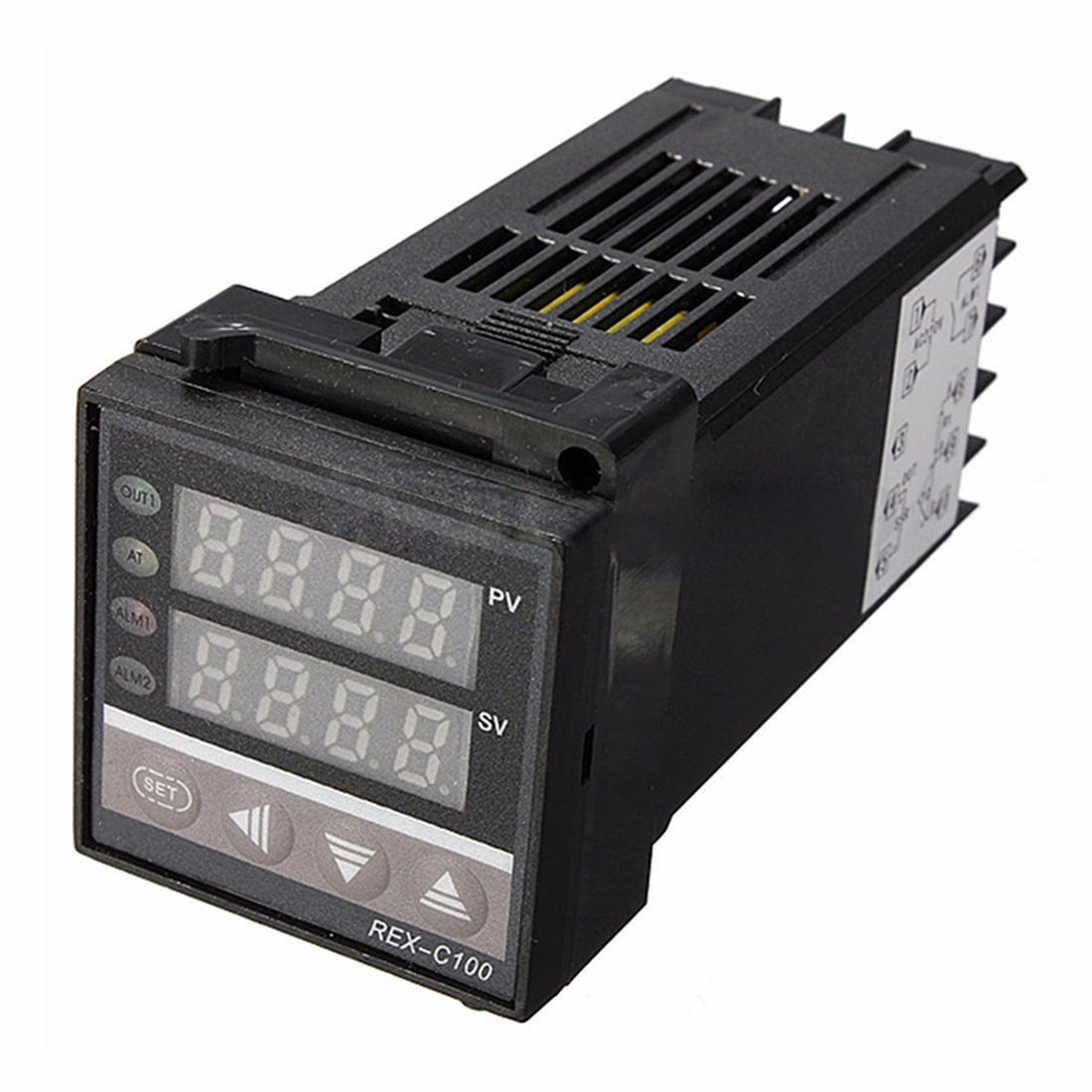 PID Digital Temperature Controller REX-C100 With K thermocouple, Relay Output US
