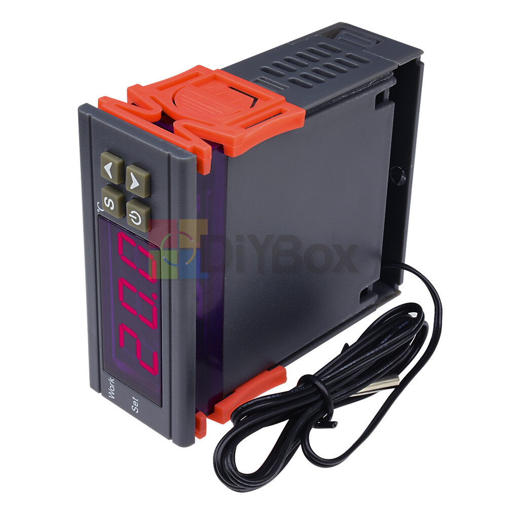 Digital MH1210W DC 9-72V 10A Temperature Humidity Thermostat Controller w/ NTC