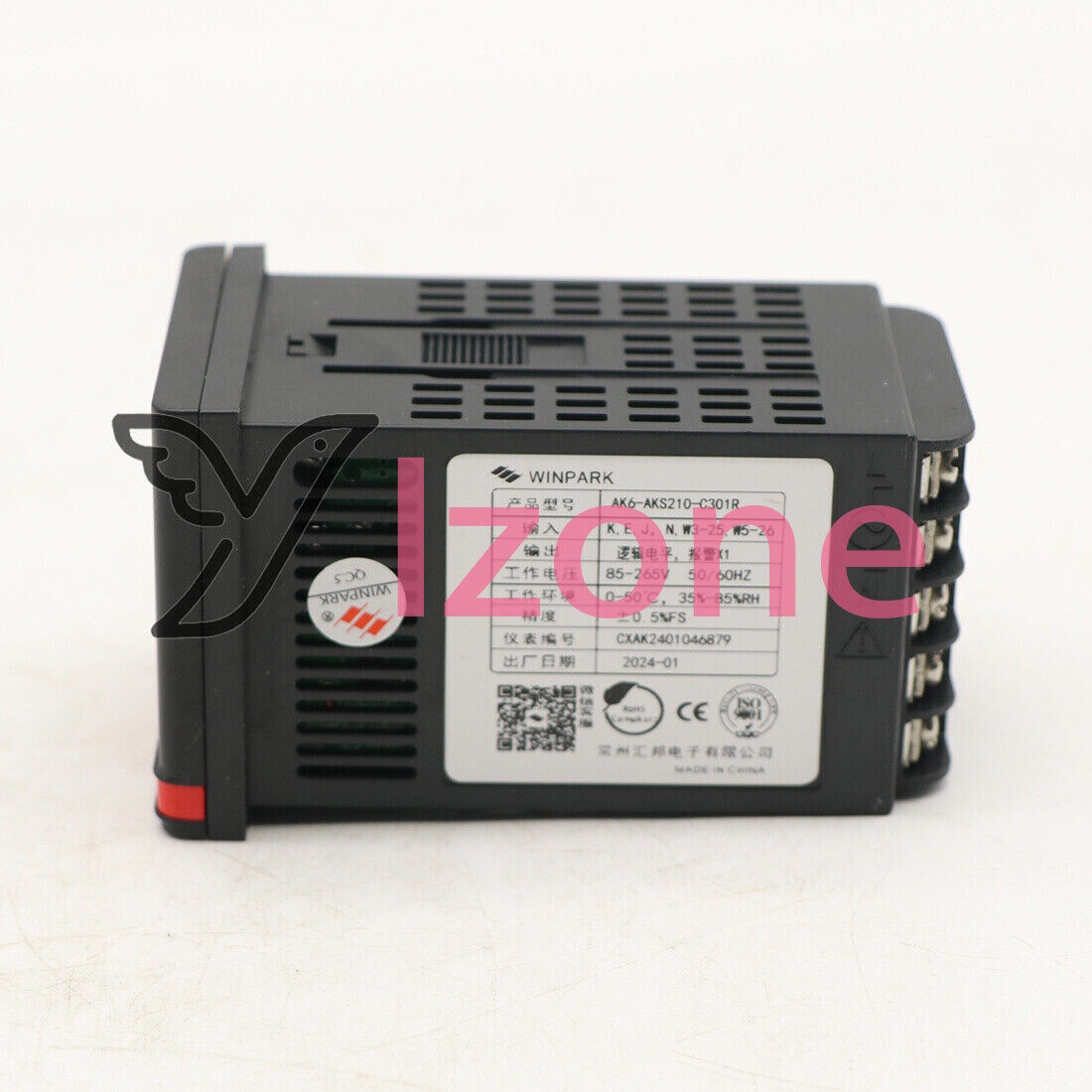 1PCS New WINPARK AK6-AKS210-C301R Temperature Controller 85-265V 50/60HZ 0-50℃