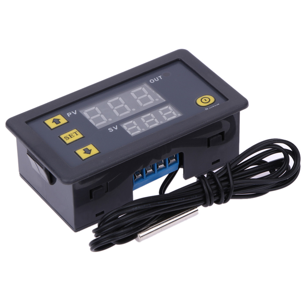 W3230 LCD AC 110V-220V 10A Thermostat Temperature Controller Meter Regulator