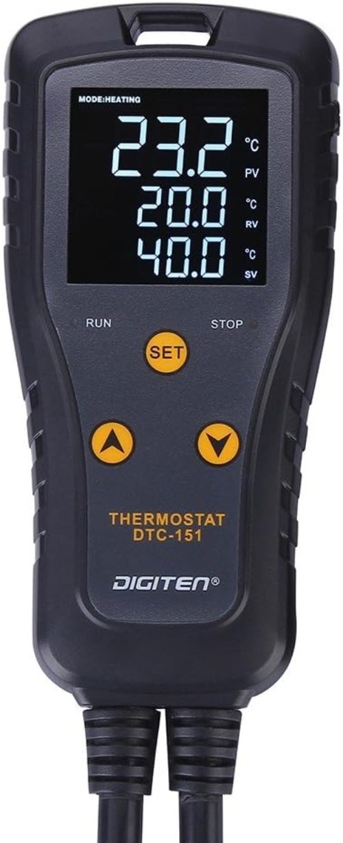 Push Button Temperature Controller for Precise Heating/Cooling in Greenhouses