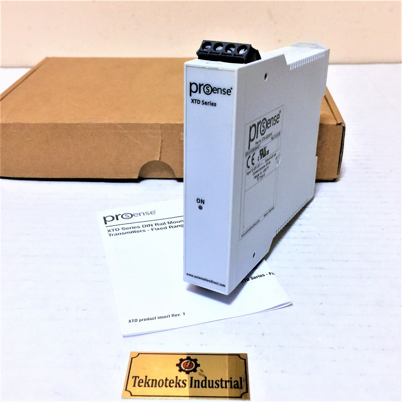 AUTOMATION DIRECT PROSENSE XTD-0200F-K TEMPERATURE TRANSMITTER 0–200 F
