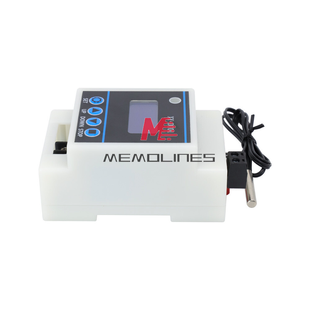 DT01 Temperature Controller Panel Digital Display Module Panel 30A NTC 10K probe