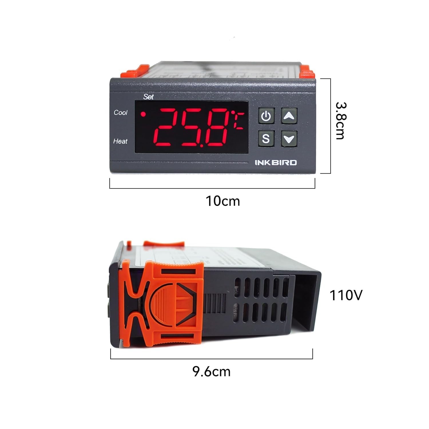 All-Purpose Digital Temperature Controller Fahrenheit &Centigrade Thermostat …