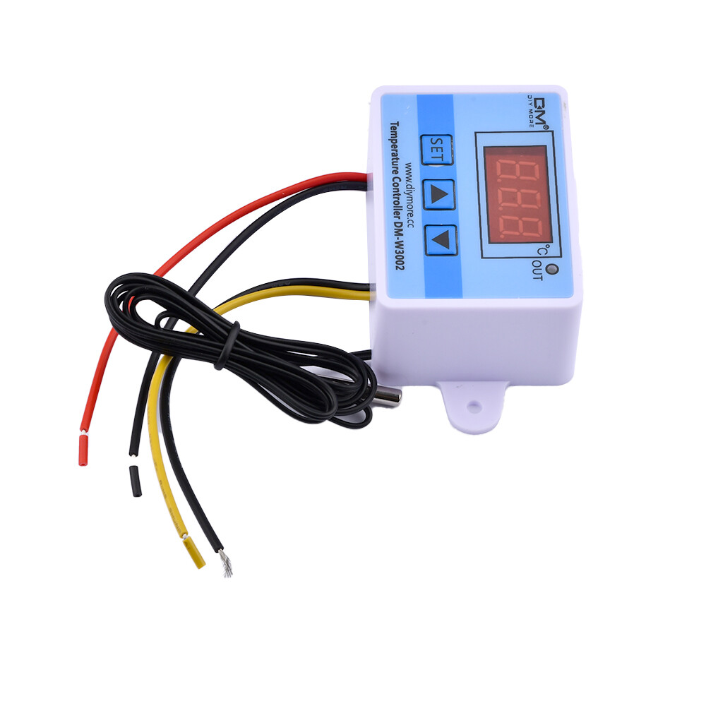 W3002 Digital AC 110-220V LED Temperature Controller Thermostat with Transformer
