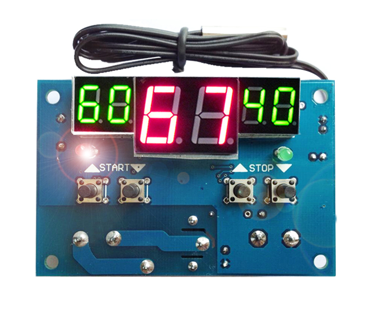 12V Intelligent Digital Led Thermostat -9°C – 99°C Temperature Controller NEW