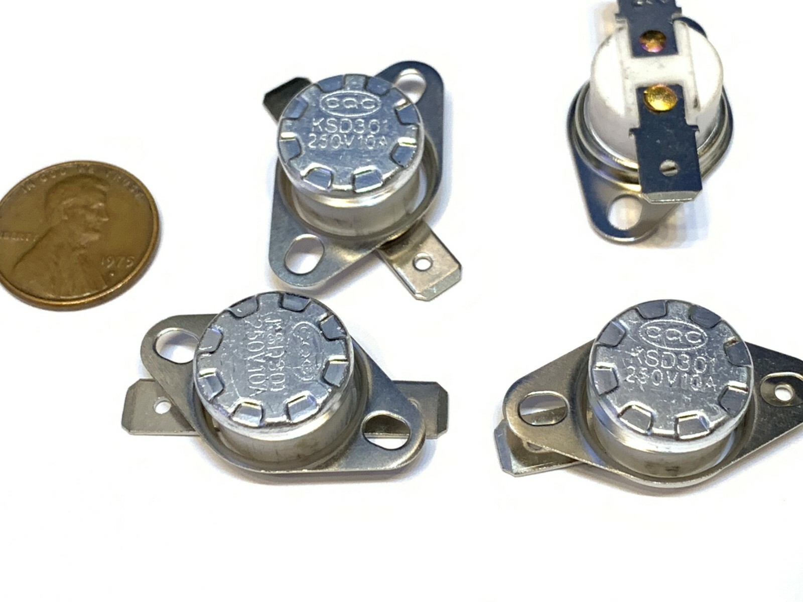 4 Pieces N/C 300ºC 572ºF normally closed Thermal Thermostat switch KSD301 A20