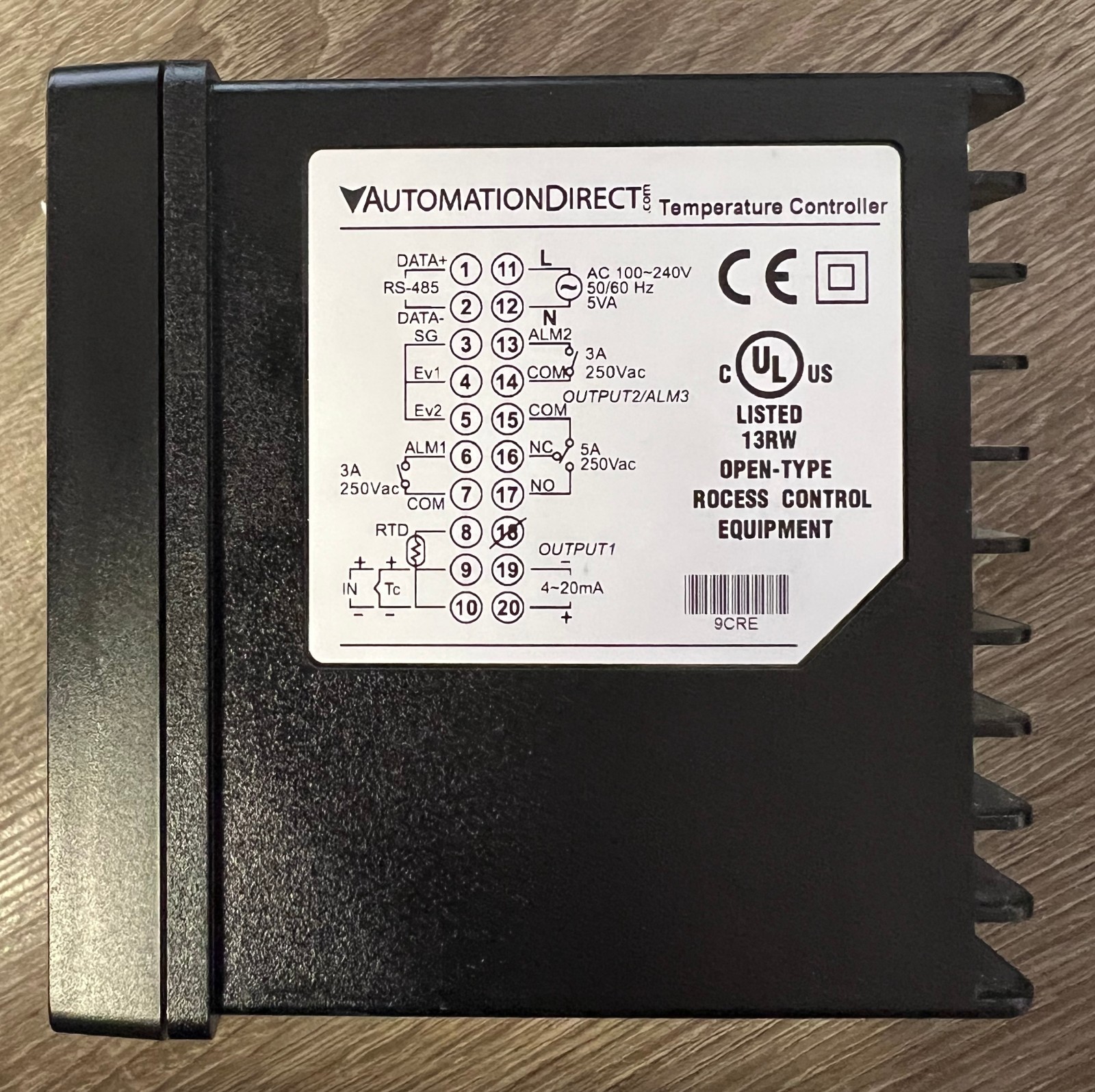 SOLO SL9696-CRE Standard Temperature Controller