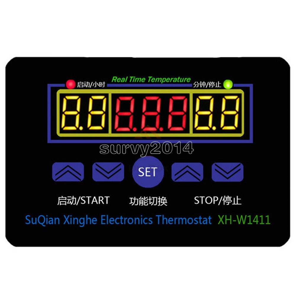 XH-W1411 10A AC 220V LED Digital Temperature Controller Thermostat Control