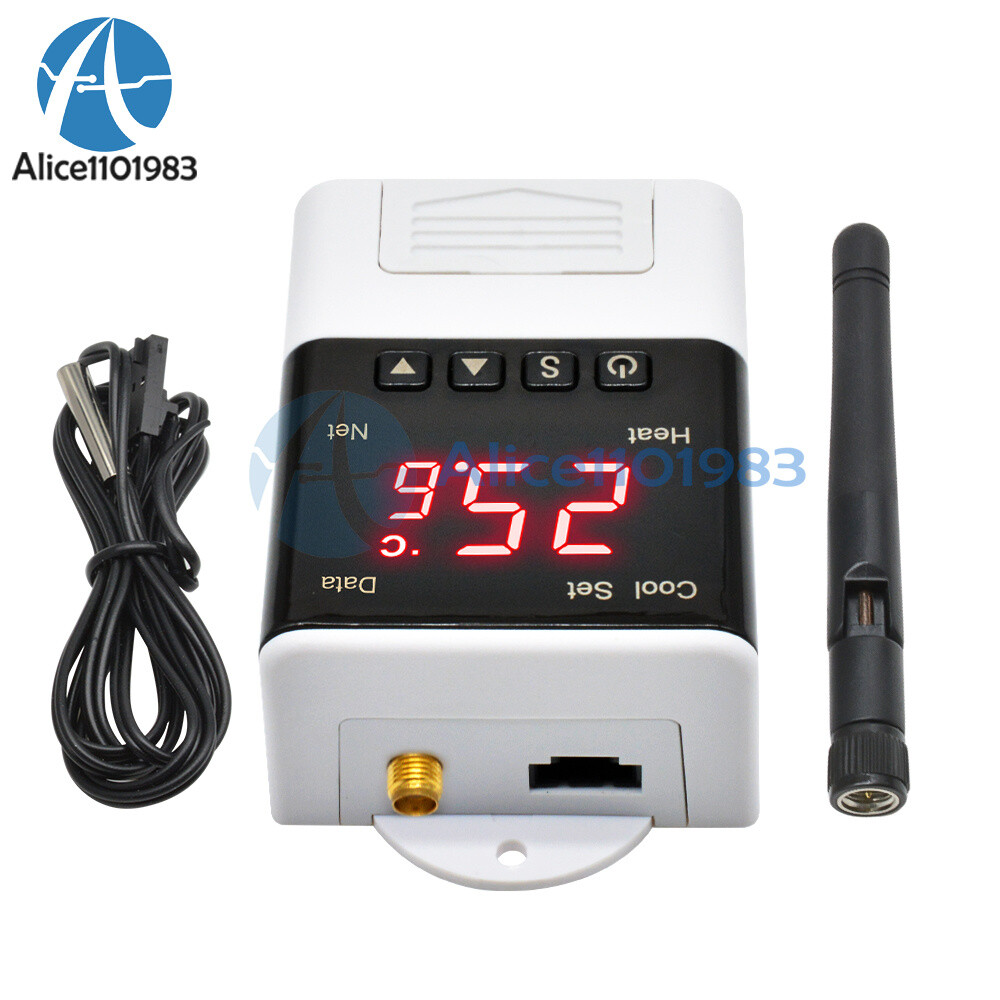 DTC1201 Digital Thermostat AC 110V-230V WiFi Intelligent Temperature Controller