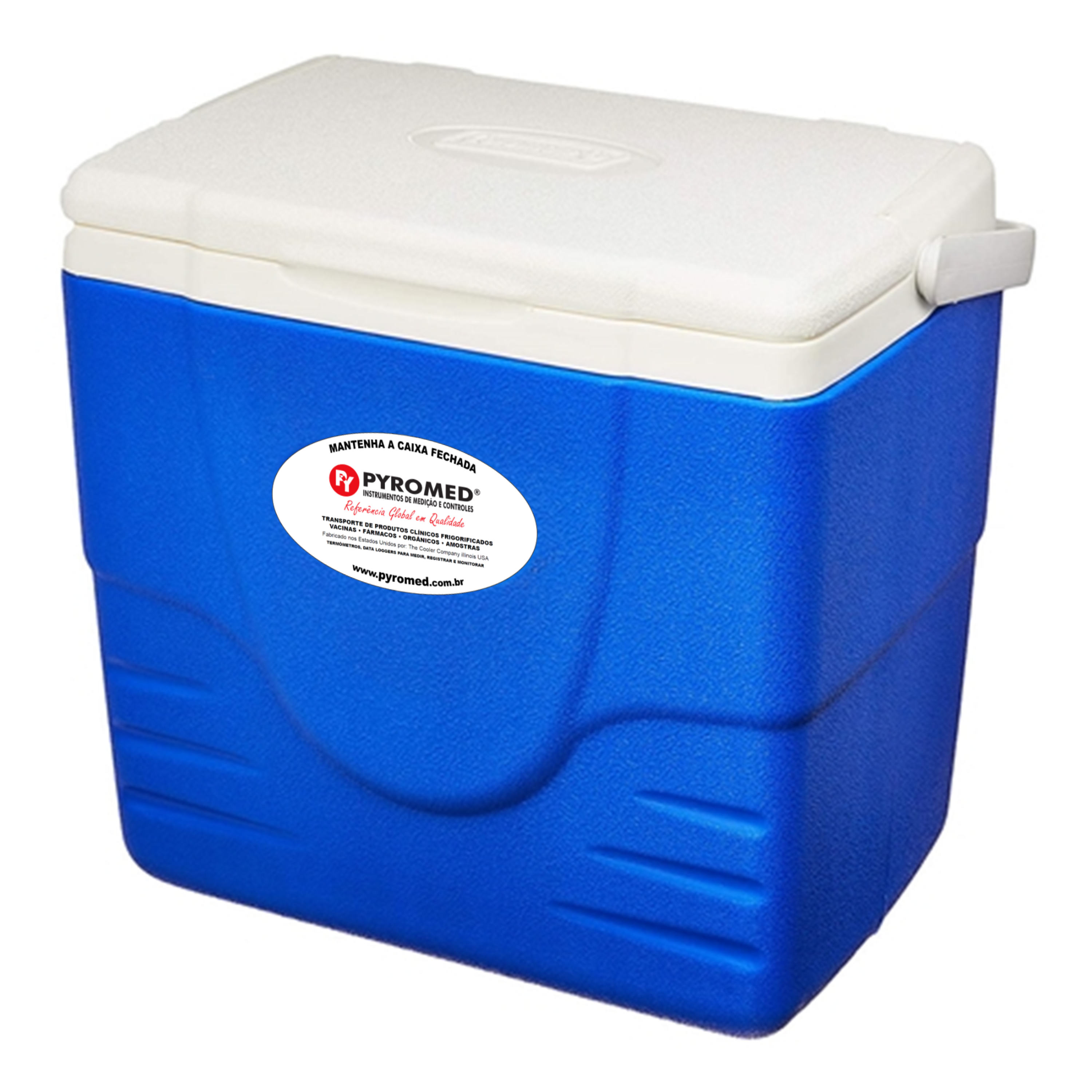 Caixa Térmica 15,1 Litros Azul | PYROMED® - Imagem 2