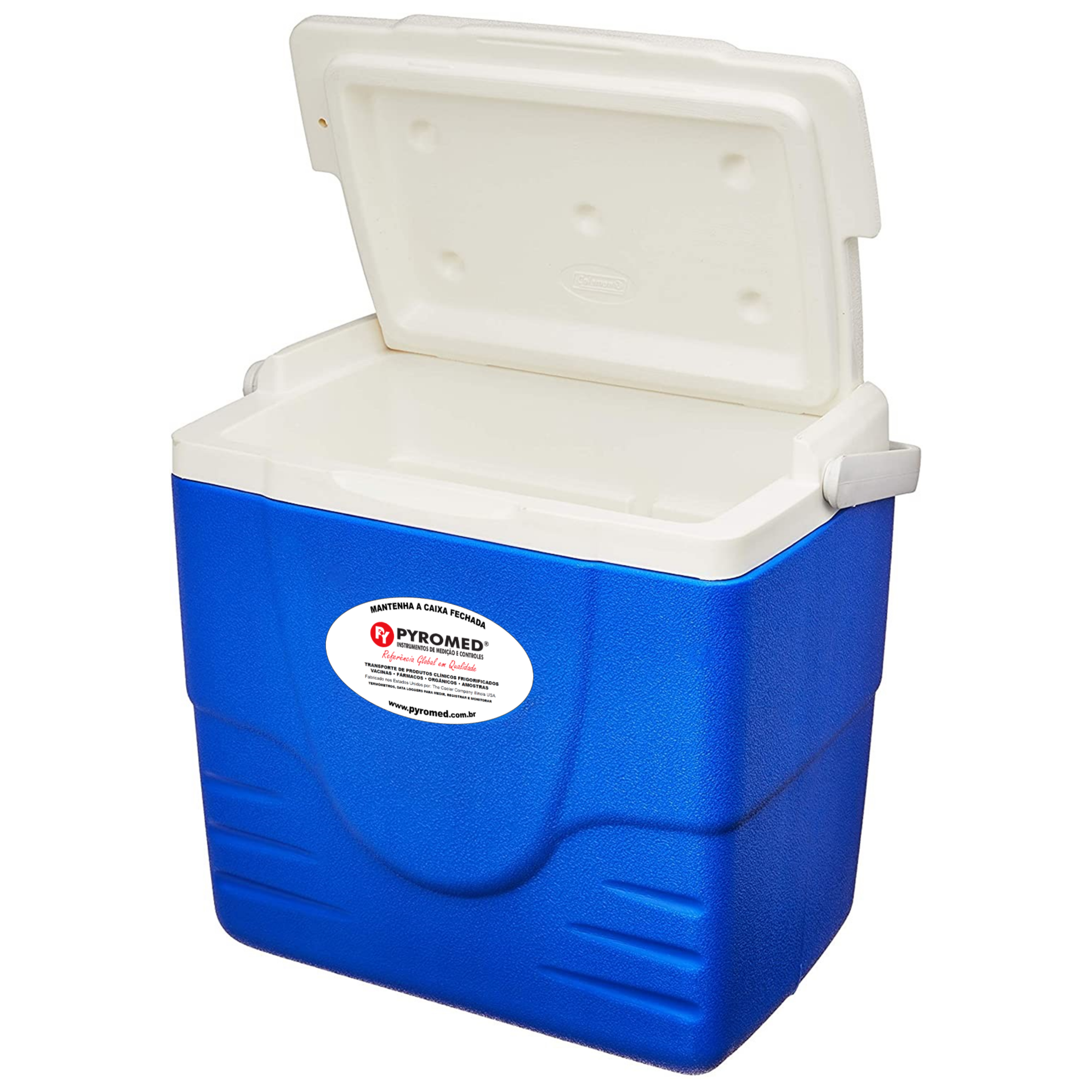 Caixa Térmica 15,1 Litros Azul | PYROMED® - Imagem 3