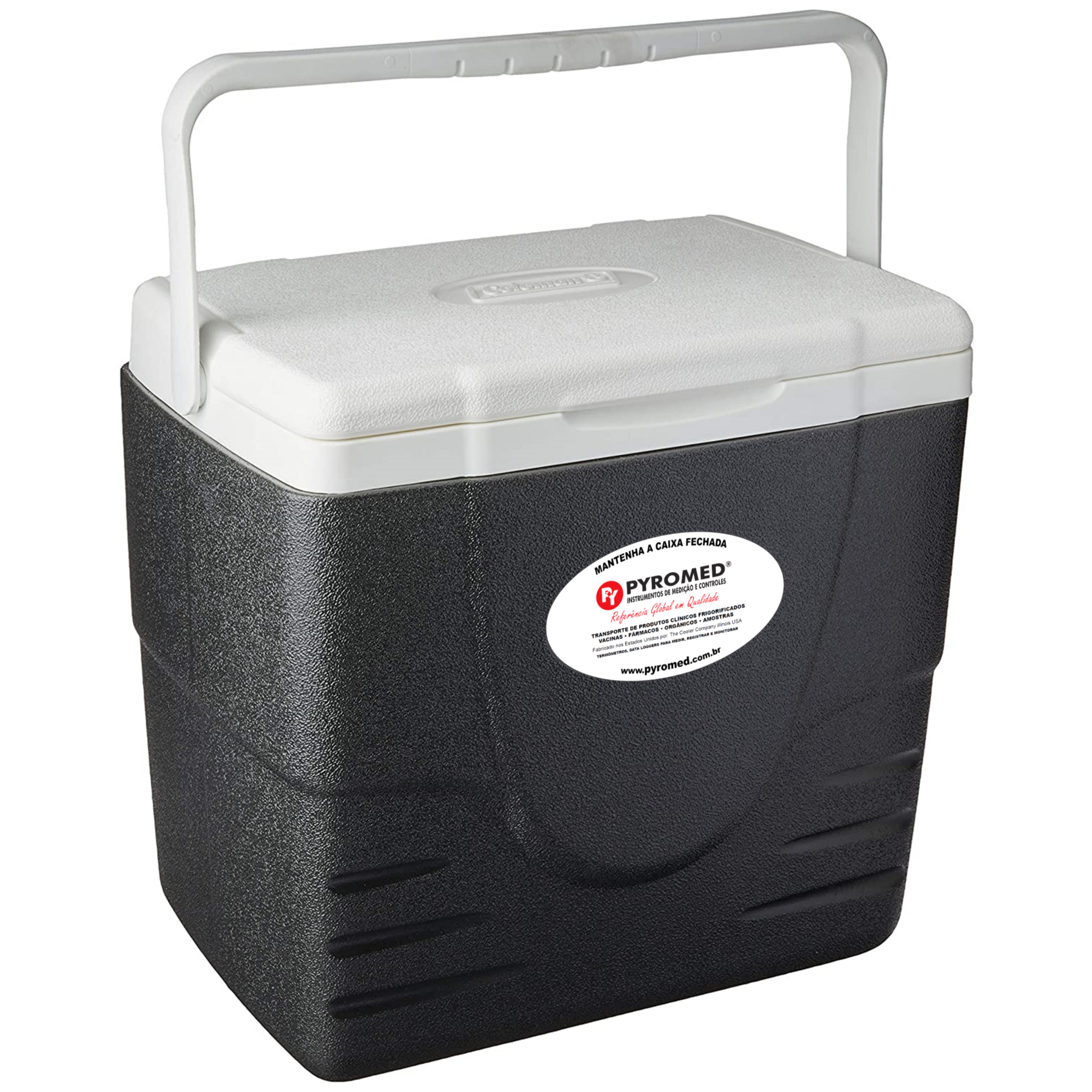 Caixa Térmica 15,1 Litros Preta | PYROMED®
