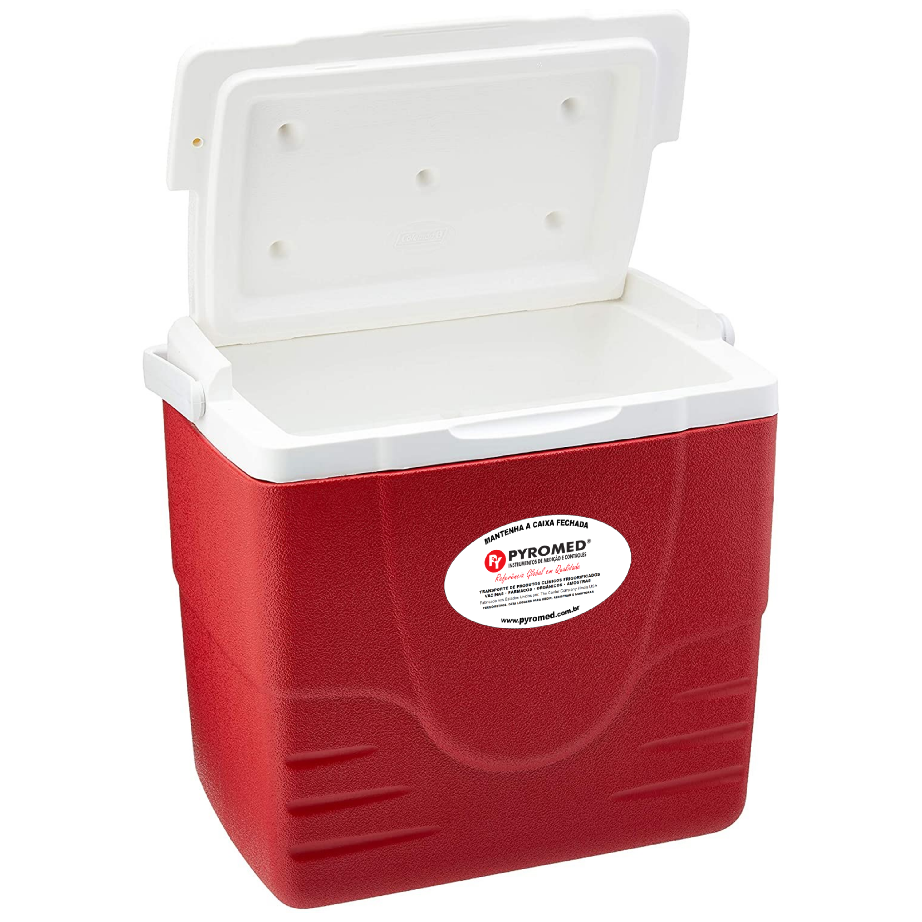 Caixa Térmica 15,1 Litros Vermelha | PYROMED® - Imagem 3