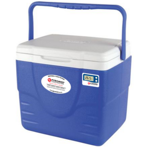 Caixa Térmica 8,5 Litros Azul Com Termômetro Máxima e Minima | PYROMED®
