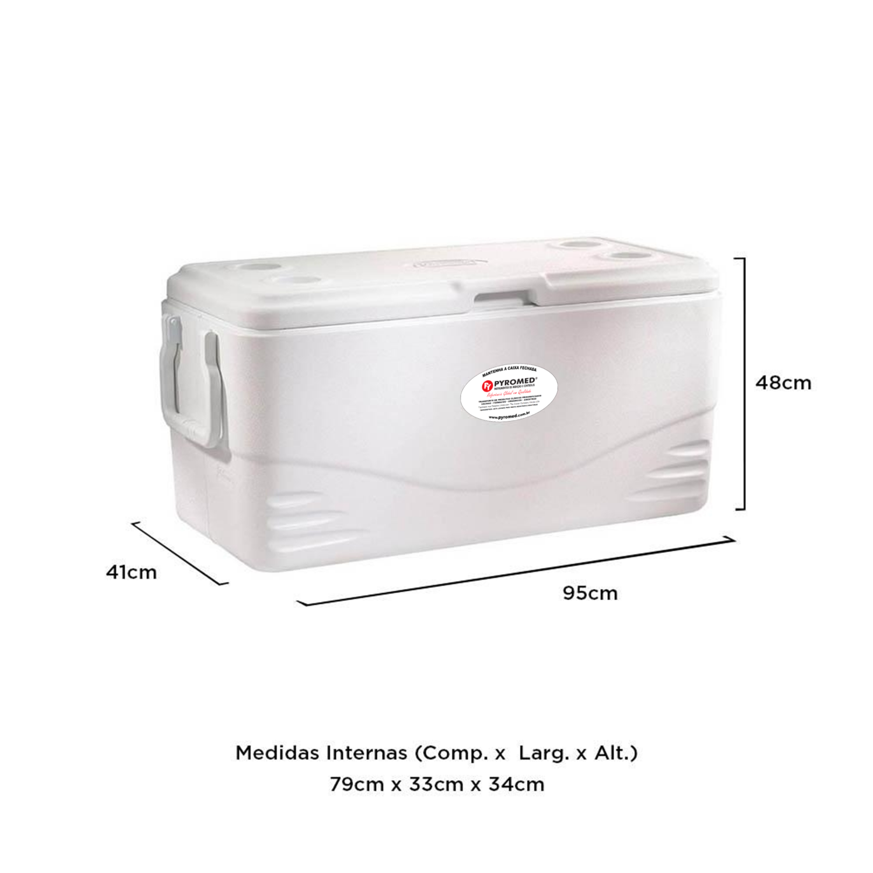 Caixa Térmica 94,6 Litros Xtreme Marine | PYROMED® - Imagem 5