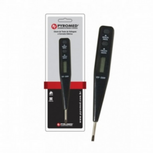 Chave de Teste Digital de Voltagem e Corrente Elétrica 12V/250V | PYROMED® PYDT-1