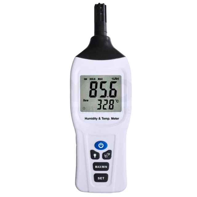 Termo-Higrômetro Digital Portatil com Indicação de Ponto de Orvalho | PYROMED® PY831