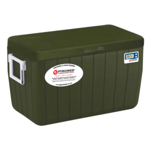 Caixa Térmica 45,4 Litros All Green Com Termômetro Máxima e Minima | PYROMED®