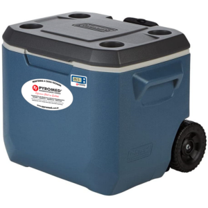 Caixa Térmica 47 Litros Xtreme Dusk Com Rodas e Termômetro Máxima e Minima | PYROMED®