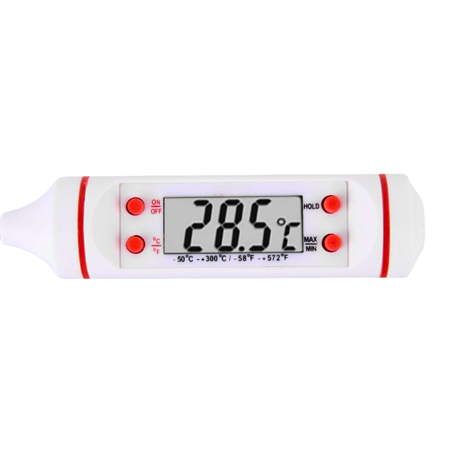 Termômetro Digital Tipo Espeto Com Função Máxima e Mínima Branco | PYROMED® PY1415B - Imagem 2