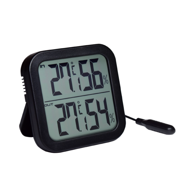 Termo-Higrômetro Digital com Temperatura e Umidade Interna e Externa | PYROMED® PY0020.00