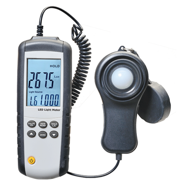 Luxímetro Digital Portátil 400.000 LUX (NHO11) | PYROMED® PY280