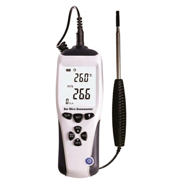 Termo-Anemômetro Digital de Fio Quente | PYROMED® PY865