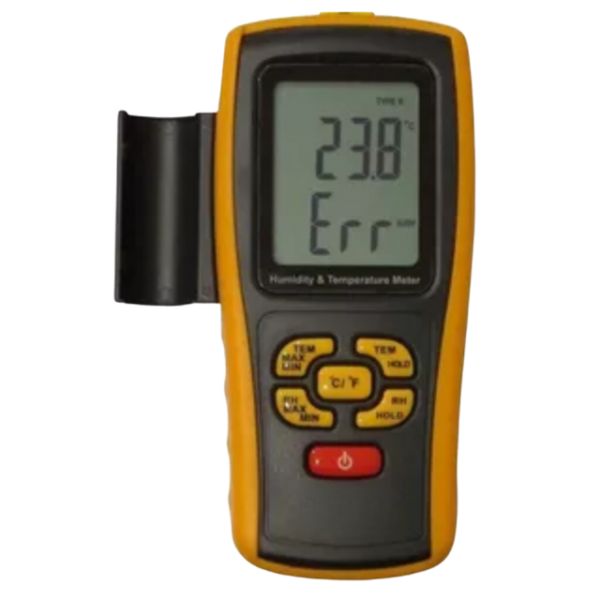 Termo-Higrômetro Digital Temperatura e Umidade Interna e Externa Com Entrada Para Termopar | PYROMED® PY861