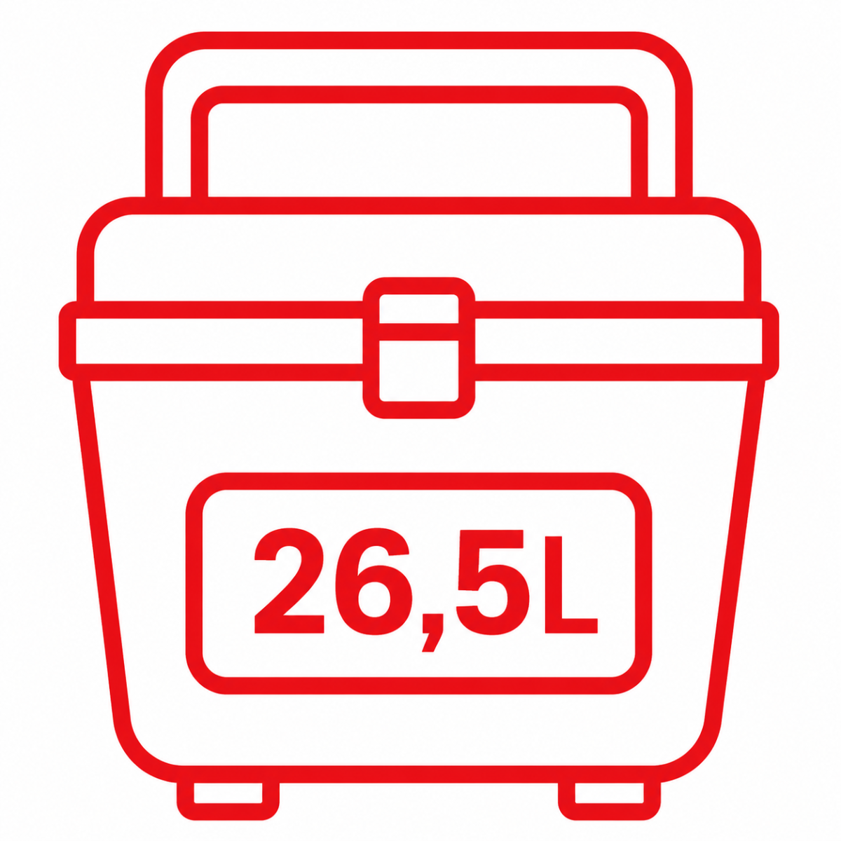 26,5 Litros