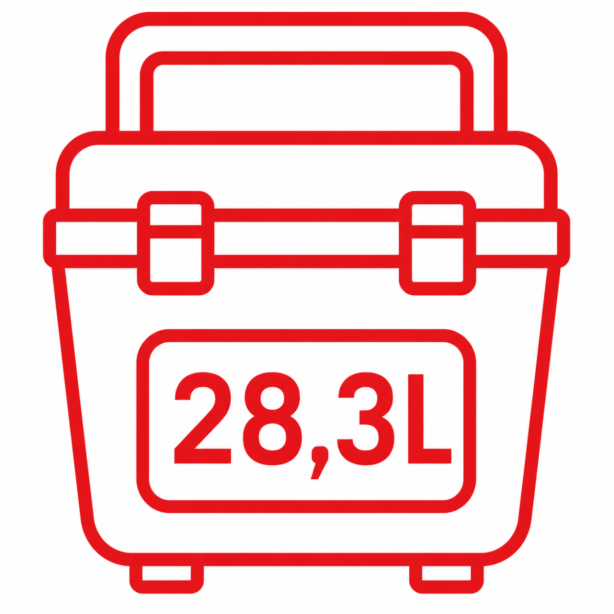 28,3 Litros